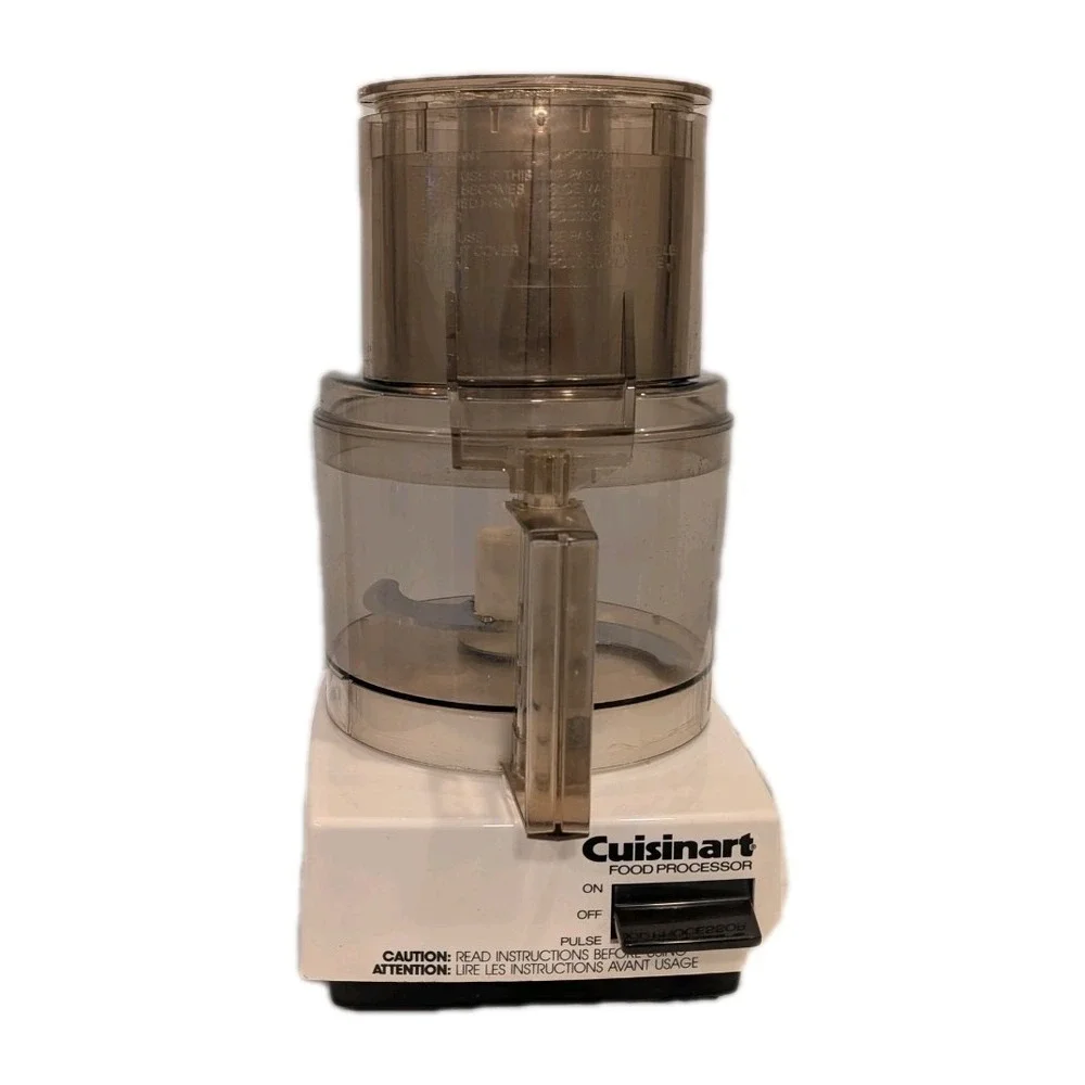 Vintage Cuisinart DLC-10E Food Processor w/ SBlade Made in Japan, Tested Working